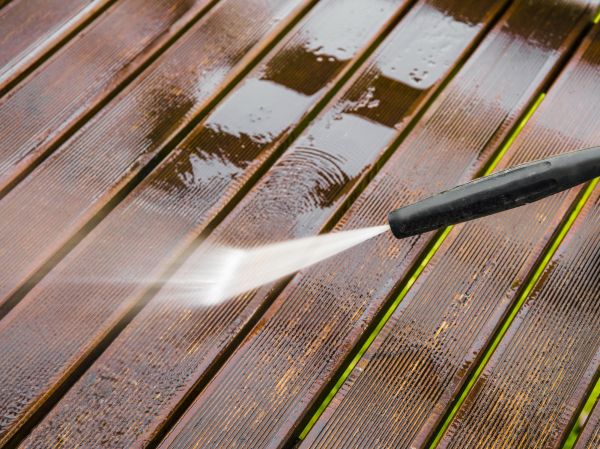 Deck Pressure Washing in Rockledge