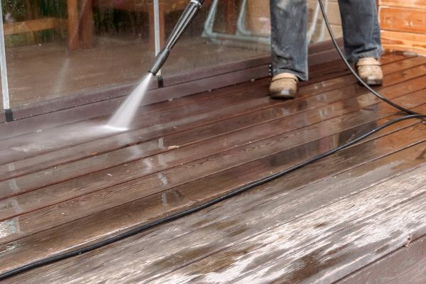 Pool Deck Power Washing in Rockledge