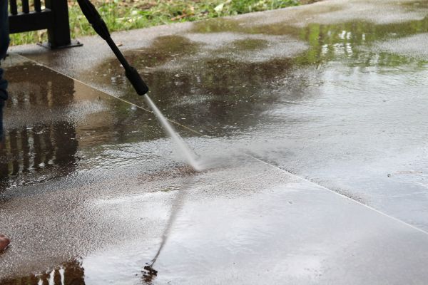 Concrete Deck Cleaning in Rockledge