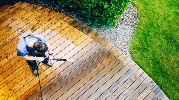 Deck Pressure Cleaning in Rockledge