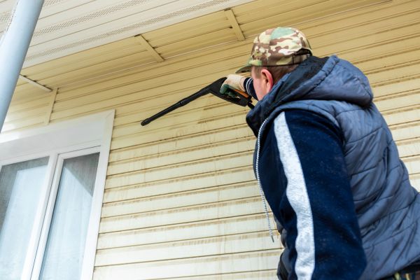 Vinyl Siding Pressure Cleaning in Rockledge