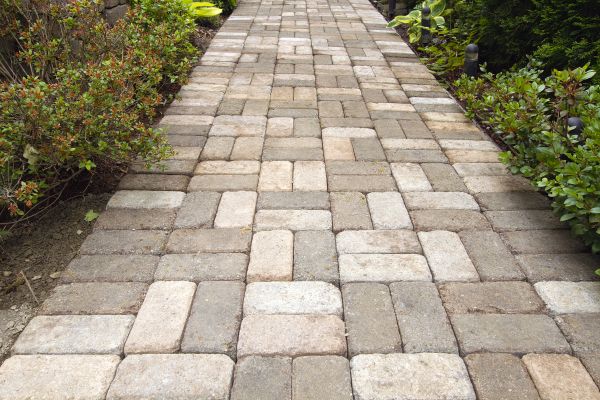 Paver Walkway Cleaning in Rockledge