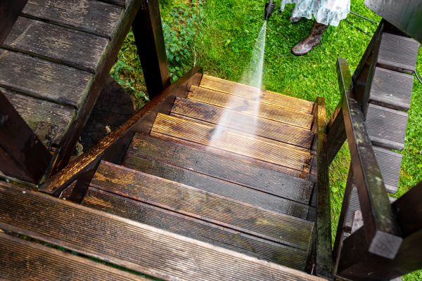 Wood Power Washing in Rockledge