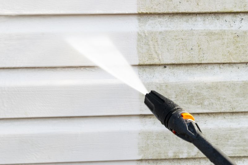 Clean Siding with Power Washing