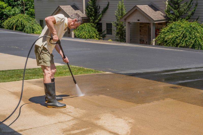 Driveway and Sidewalk Power Wash